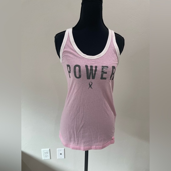 Under Armour Pink Power Tank Top Heat Gear Small - Picture 1 of 3